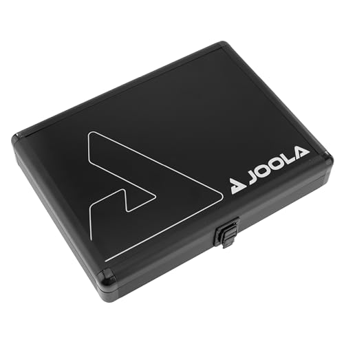 JOOLA Tischtennishülle Schlägerkoffer BAT CASE Alukoffer passend für 1 Tischtennisschläger und 3 Tischtennisbälle, schwarz, 29x22x5.5 cm JOOLA Tischtennishülle Schlägerkoffer BAT CASE Alukoffer passend für 1 Tischtennisschläger und 3 Tischtennisbälle, schwarz, 29x22x5.5 cm von JOOLA