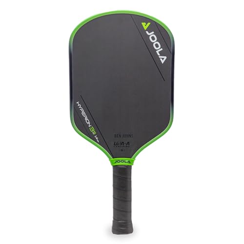 JOOLA Ben Johns Hyperion 3S Pickleball-Paddel, 14 mm, verlängerte Aero-Kurvenform für Schwunggeschwindigkeit, Antriebskern erhöht Spin und Kontrolle, UPA-A-Zertifiziert, NFC-Chip-fähig JOOLA Ben Johns Hyperion 3S Pickleball-Paddel, 14 mm, verlängerte Aero-Kurvenform für Schwunggeschwindigkeit, Antriebskern erhöht Spin und Kontrolle, UPA-A-Zertifiziert, NFC-Chip-fähig von JOOLA