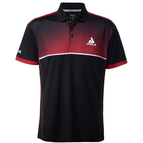 JOOLA Hemd Edge, schwarz/rot, L JOOLA Hemd Edge, schwarz/rot, L von JOOLA