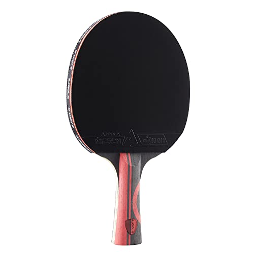 JOOLA Infinity Edge – Turnier-Performance-Ping-Pong-Paddel mit Carbon-Pro-Technologie – schwarzer Gummi auf beiden Seiten – Wettkampfbereit – Tischtennisschläger für fortgeschrittenes Training – von JOOLA