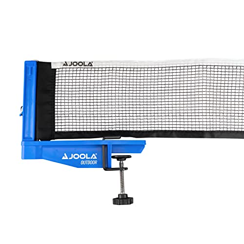 JOOLA 31015 Tischtennisnetz Outdoor Garnitur Freizeitsport - Netzspannung verstellbar in praktischer Tasche, Blau, one size JOOLA 31015 Tischtennisnetz Outdoor Garnitur Freizeitsport - Netzspannung verstellbar in praktischer Tasche, Blau, one size von JOOLA