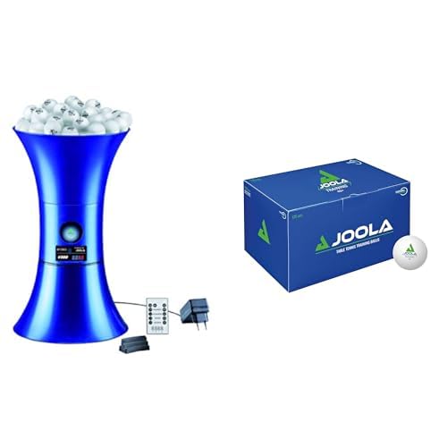 JOOLA Tischtennis-Roboter Buddy Pro V300 & Tischtennisbälle Training 40+ Tischtennis Bälle 120er Karton, Weiss JOOLA Tischtennis-Roboter Buddy Pro V300 & Tischtennisbälle Training 40+ Tischtennis Bälle 120er Karton, Weiss von JOOLA