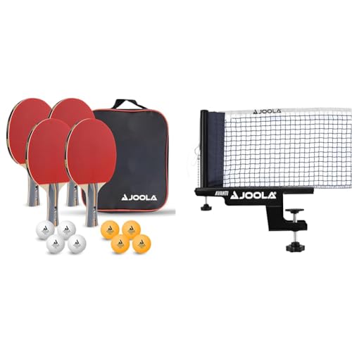 JOOLA Tischtennis-Set Team School & Universal Tischtennisnetz TT-Netzgarnitur Avanti, schwarz JOOLA Tischtennis-Set Team School & Universal Tischtennisnetz TT-Netzgarnitur Avanti, schwarz von JOOLA
