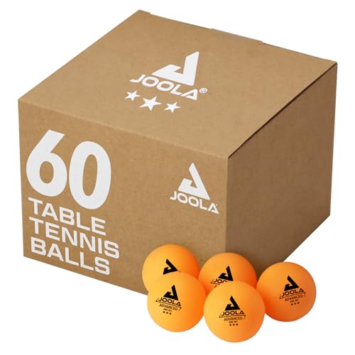 JOOLA Tischtennisbälle, 3 Sterne, 12, 60 oder 120 Stück, 40 mm, für Wettkampf- und Freizeitspiele, geeignet für den Innen- und Außenbereich JOOLA Tischtennisbälle, 3 Sterne, 12, 60 oder 120 Stück, 40 mm, für Wettkampf- und Freizeitspiele, geeignet für den Innen- und Außenbereich von JOOLA