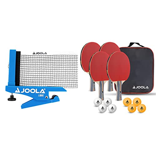 JOOLA Tischtennisnetz LIBRE- OUTDOOR Tischtennisnetz-Garnitur für Freizeitsport - Klemmtechnik & Unisex – Erwachsene Tisch Tennis-Set-54825 Tennis-Set, mehrfarbik, One Size JOOLA Tischtennisnetz LIBRE- OUTDOOR Tischtennisnetz-Garnitur für Freizeitsport - Klemmtechnik & Unisex – Erwachsene Tisch Tennis-Set-54825 Tennis-Set, mehrfarbik, One Size von JOOLA