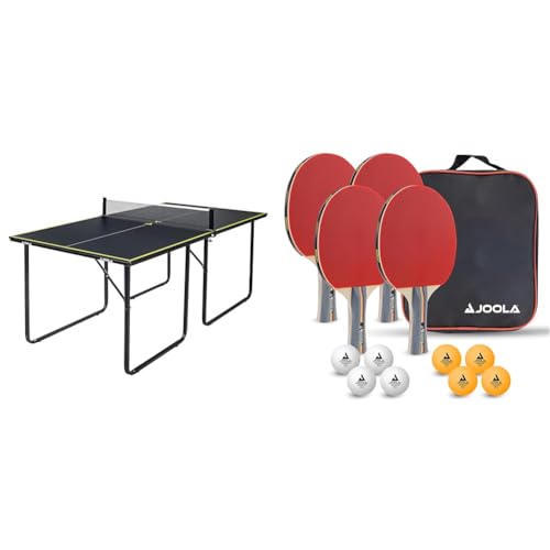 JOOLA Tischtennisplatte Midsize, mittelgroße inklusive Netz, Dark-Grey, 19117, 168 x 84 x 76 cm & Unisex – Erwachsene Tisch Tennis-Set-54825 Tennis-Set, mehrfarbik, One Size JOOLA Tischtennisplatte Midsize, mittelgroße inklusive Netz, Dark-Grey, 19117, 168 x 84 x 76 cm & Unisex – Erwachsene Tisch Tennis-Set-54825 Tennis-Set, mehrfarbik, One Size von JOOLA