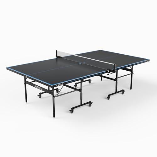 JOOLA Tischtennisplatte Outdoor J100A - Profi Tischtennistisch 4 MM Aluminium Wetterfest Klappbar, anthrazit/blau, 274 x 152,5 x 76 cm JOOLA Tischtennisplatte Outdoor J100A - Profi Tischtennistisch 4 MM Aluminium Wetterfest Klappbar, anthrazit/blau, 274 x 152,5 x 76 cm von JOOLA