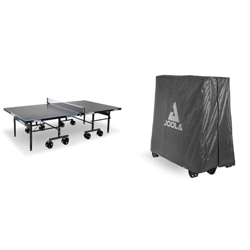 JOOLA Tischtennisplatte Outdoor J500A & 19900 Tischtennistisch Abdeckung Tischabdeckung Wetterfeste Schutzhülle Outdoor und Indoor, Schwarz, 150 x 160 x 50-80 cm JOOLA Tischtennisplatte Outdoor J500A & 19900 Tischtennistisch Abdeckung Tischabdeckung Wetterfeste Schutzhülle Outdoor und Indoor, Schwarz, 150 x 160 x 50-80 cm von JOOLA