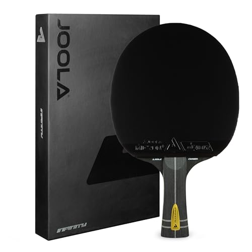 JOOLA Profi Tischtennisschläger Infinity Carbon, ITTF genehmigter, Wettkampf Tischtennis-Schläger, 29,5 x 18 x 3,5 cm, Schwarz JOOLA Profi Tischtennisschläger Infinity Carbon, ITTF genehmigter, Wettkampf Tischtennis-Schläger, 29,5 x 18 x 3,5 cm, Schwarz von JOOLA