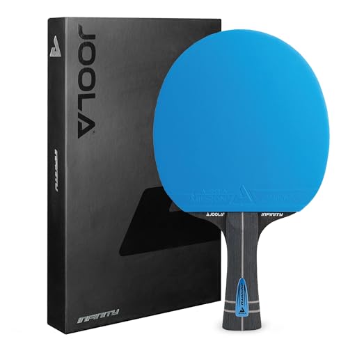 JOOLA Tischtennisschläger Infinity ITTF genehmigter Profi Carbon Tischtennis-Schläger für Fortgeschrittene Spieler - mit High-Tech Faser, Glasfaser, 7-lagiges Schlägerblatt JOOLA Tischtennisschläger Infinity ITTF genehmigter Profi Carbon Tischtennis-Schläger für Fortgeschrittene Spieler - mit High-Tech Faser, Glasfaser, 7-lagiges Schlägerblatt von JOOLA