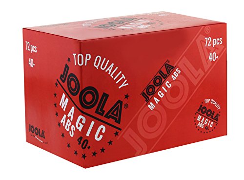 Joola Unisex – Erwachsene Magic Abs 40+ Tischtennisbälle, orange, One-Size Joola Unisex – Erwachsene Magic Abs 40+ Tischtennisbälle, orange, One-Size von JOOLA