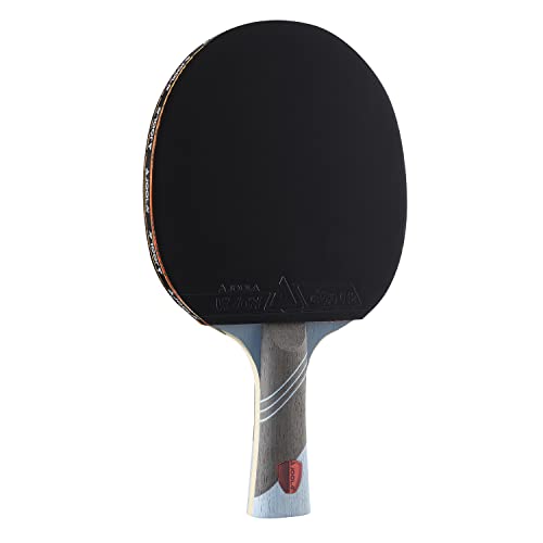 JOOLA Omega Speed Tischtennisschläger für fortgeschrittenes Training mit ausgestelltem Griff, Tischtennisschläger auf Turnierebene, mit Vizon-Tischtennisgummi, für Geschwindigkeit, Hellblau JOOLA Omega Speed Tischtennisschläger für fortgeschrittenes Training mit ausgestelltem Griff, Tischtennisschläger auf Turnierebene, mit Vizon-Tischtennisgummi, für Geschwindigkeit, Hellblau von JOOLA