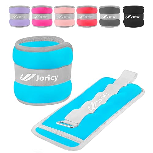 JORICY Knöchelgewicht, Gewichtsmanschetten Fuß für Männer Frauen 5 kg 1 Paar Fußgewichte Gewichte für Beine und Arme, Gewichte Set am Knöchel Handgelenk Fussgewichte Handgewichte JORICY Knöchelgewicht, Gewichtsmanschetten Fuß für Männer Frauen 5 kg 1 Paar Fußgewichte Gewichte für Beine und Arme, Gewichte Set am Knöchel Handgelenk Fussgewichte Handgewichte von JORICY