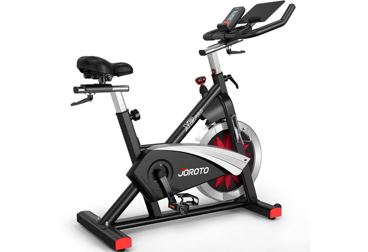 JOROTO Speedbike X2 & X2PRO (Indoor Cycling Bike), Heimtrainer Fahrrad mit Kraftvoller Magnetbremse & Riemenantrieb von JOROTO