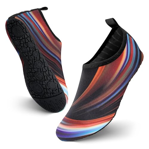 JOTO Wasserschuhe für Damen Herren Kinder, Unisex Badeschuhe Strandschuhe Quick-Dry Schnelltrockend Aquaschuhe Schwimmschuhe Surfschuhe Barfuß Schuhe JOTO Wasserschuhe für Damen Herren Kinder, Unisex Badeschuhe Strandschuhe Quick-Dry Schnelltrockend Aquaschuhe Schwimmschuhe Surfschuhe Barfuß Schuhe von JOTO