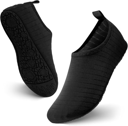 JOTO Wasserschuhe für Damen Herren Kinder, Unisex Badeschuhe Strandschuhe Quick-Dry Schnelltrockend Aquaschuhe Schwimmschuhe Surfschuhe Barfuß Schuhe JOTO Wasserschuhe für Damen Herren Kinder, Unisex Badeschuhe Strandschuhe Quick-Dry Schnelltrockend Aquaschuhe Schwimmschuhe Surfschuhe Barfuß Schuhe von JOTO