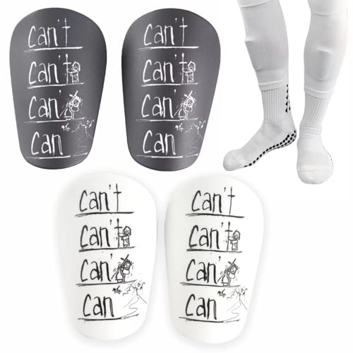 2 Paar Fußball Schienbeinschoner, Mini Shin Pads, Mini Schienbeinschoner für Fußball, Kinder Fußball Schienbeinschutz, Beinschutz für Erwachsene & Kinder, Fußball-Schutzzubehör der Beine 2 Paar Fußball Schienbeinschoner, Mini Shin Pads, Mini Schienbeinschoner für Fußball, Kinder Fußball Schienbeinschutz, Beinschutz für Erwachsene & Kinder, Fußball-Schutzzubehör der Beine von JOYIAL