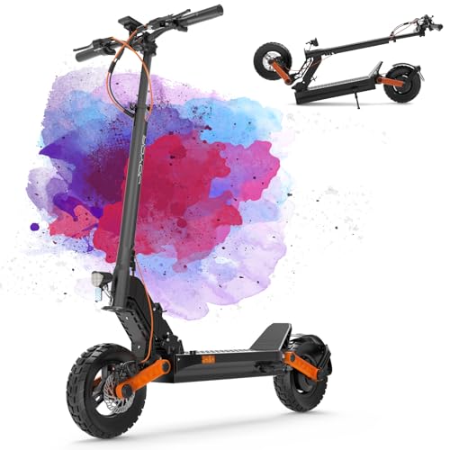 JOYOR E Scooter mit Straßenzulassung S5-Pro, Reichweite 50-85km, mit Stoßdämpfung Vorne und Hinten, Faltbarer e Roller 48V 26Ah, Tragfähigkeit 150KG JOYOR E Scooter mit Straßenzulassung S5-Pro, Reichweite 50-85km, mit Stoßdämpfung Vorne und Hinten, Faltbarer e Roller 48V 26Ah, Tragfähigkeit 150KG von JOYOR