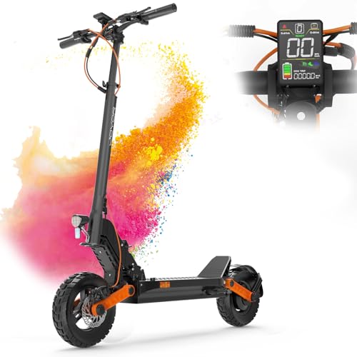 JOYOR Elektroroller S5 Pro, 48V 26AH Leistungsstark, max. Reichweite 50-85KM, Faltbarer Electric Scooter für Pendler, mit 10 Zoll Luftreifen JOYOR Elektroroller S5 Pro, 48V 26AH Leistungsstark, max. Reichweite 50-85KM, Faltbarer Electric Scooter für Pendler, mit 10 Zoll Luftreifen von JOYOR