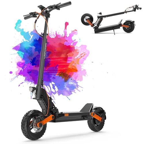 JOYOR E Scooter Roller mit Straßenzulassung S5 Pro, Reichweite 50-85km, Faltbarer E Roller 48V 26Ah, Tragfähigkeit 150KG JOYOR E Scooter Roller mit Straßenzulassung S5 Pro, Reichweite 50-85km, Faltbarer E Roller 48V 26Ah, Tragfähigkeit 150KG von JOYOR