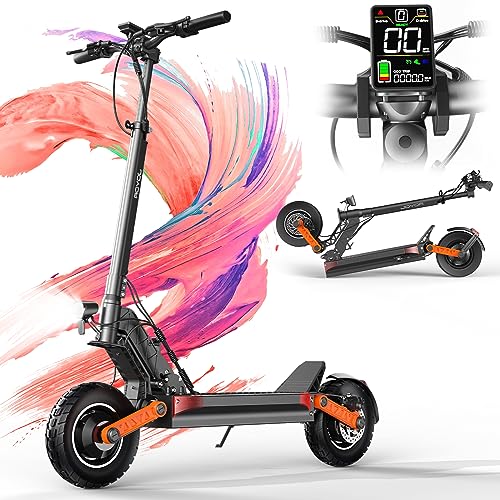 JOYOR S10S E Scooter, 60V18Ah Elektro Scooter, Reichweite 70-85 km, mit Dualem Hydraulisches Bremssystem und Dualer Stoßdämpfung, Faltbarer E Roller Mit 10" geländereifen JOYOR S10S E Scooter, 60V18Ah Elektro Scooter, Reichweite 70-85 km, mit Dualem Hydraulisches Bremssystem und Dualer Stoßdämpfung, Faltbarer E Roller Mit 10" geländereifen von JOYOR