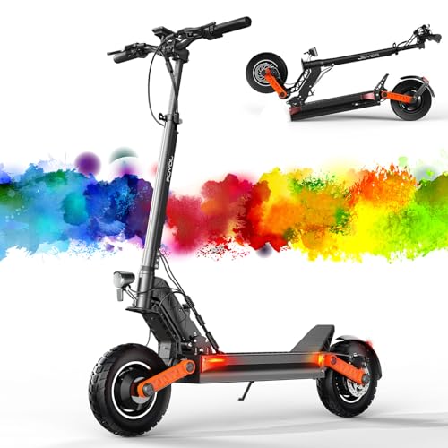 JOYOR S8S E Scooter, 48V26Ah Elektro Scooter Reisen 75-90 km, mit dualem mechanischem Bremssystem und dualer Stoßdämpfung, Faltbarer E Roller Mit 10" geländereifen… von JOYOR