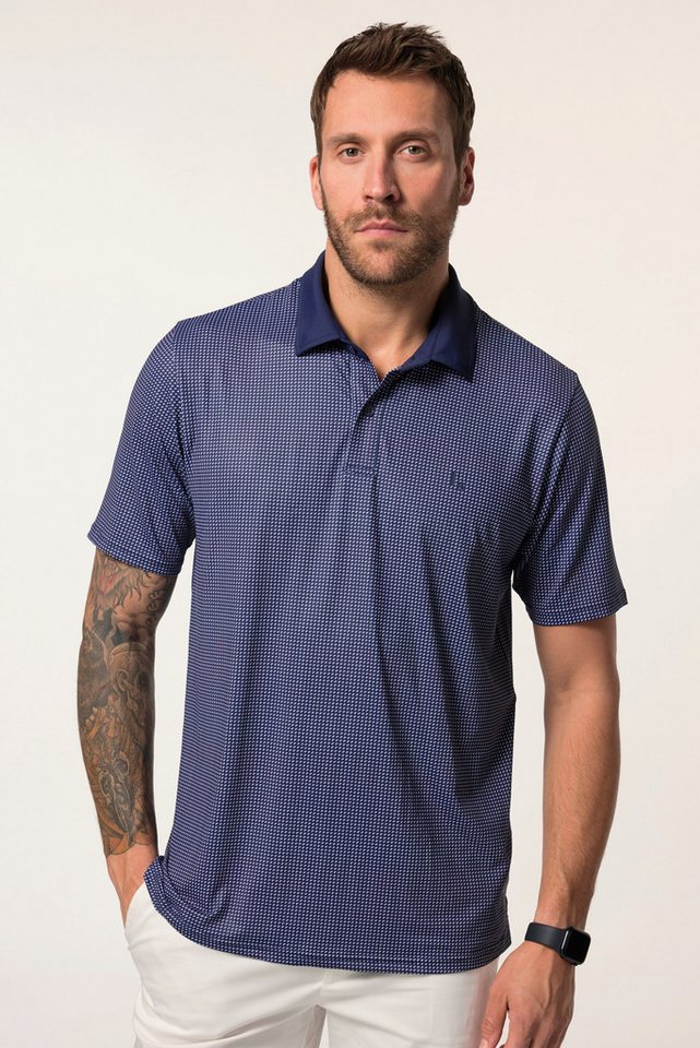 JP1880 Poloshirt Poloshirt Golf Halbarm Minimalprint JP1880 Poloshirt Poloshirt Golf Halbarm Minimalprint von JP1880