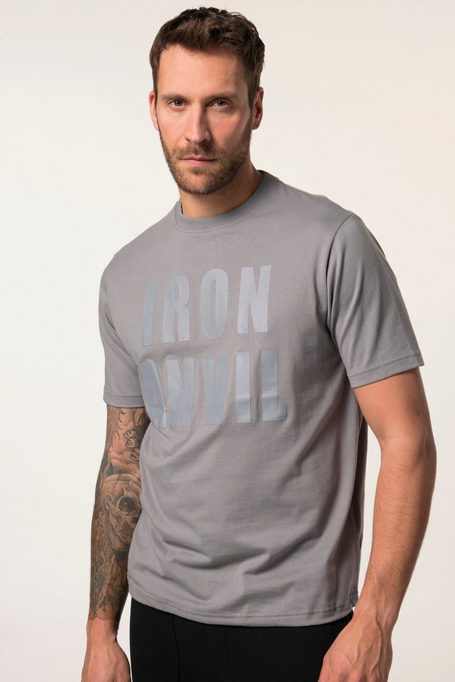 JP1880 T-Shirt T-Shirt Bauchfit Fitness Halbarm Iron Anvil JP1880 T-Shirt T-Shirt Bauchfit Fitness Halbarm Iron Anvil von JP1880