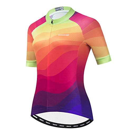 Damen Radfahren Kurzarm Jersey Bike Trikot T-Shirt Rennrad Kleidung Sport Bekleidung Tops Damen Radfahren Kurzarm Jersey Bike Trikot T-Shirt Rennrad Kleidung Sport Bekleidung Tops von JPOJPO