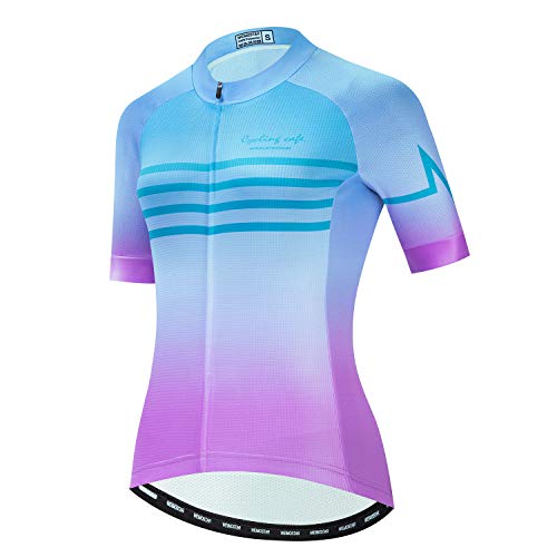 Damen Radfahren Kurzarm Jersey Bike Trikot T-Shirt Rennrad Kleidung Sport Bekleidung Tops Damen Radfahren Kurzarm Jersey Bike Trikot T-Shirt Rennrad Kleidung Sport Bekleidung Tops von JPOJPO