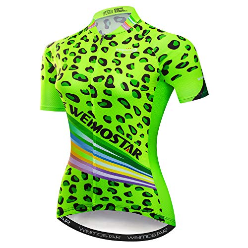 JPOJPO Damen Radtrikot Kurzarm Sport Bike Trikot Bekleidung T-Shirt Rennrad Fahrrad Tops von JPOJPO