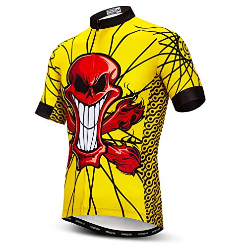 JPOJPO Herren Radtrikot Bekleidung Kurzarm Fahrrad Sport T-Shirt Tops Fahrradtrikot für Männer JPOJPO Herren Radtrikot Bekleidung Kurzarm Fahrrad Sport T-Shirt Tops Fahrradtrikot für Männer von JPOJPO
