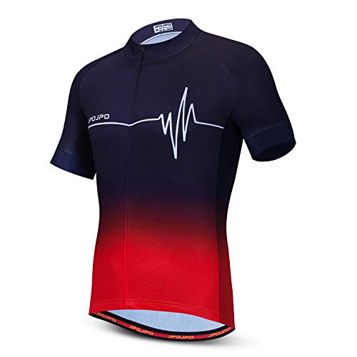 JPOJPO Herren Radtrikot Kurzarm MTB Sommer Kleidung Fahrrad Tops Jacke S-3XL, 28, XXL JPOJPO Herren Radtrikot Kurzarm MTB Sommer Kleidung Fahrrad Tops Jacke S-3XL, 28, XXL von JPOJPO