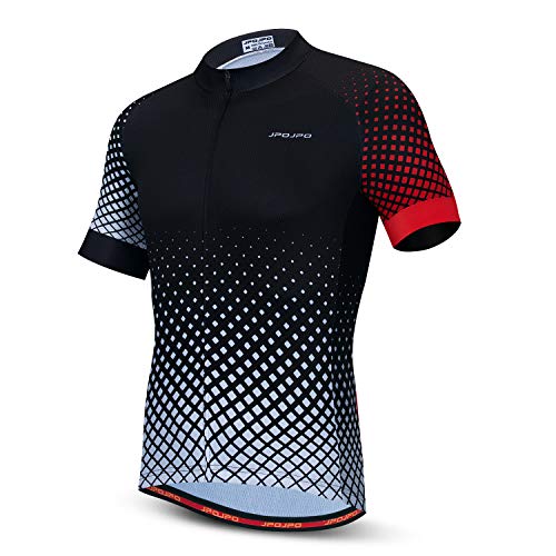 JPOJPO Herren Radtrikot Fahrradshirt Kurzarm MTB Sommerkleidung Fahrrad Tops Jacke S-3XL JPOJPO Herren Radtrikot Fahrradshirt Kurzarm MTB Sommerkleidung Fahrrad Tops Jacke S-3XL von JPOJPO