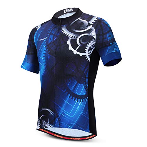 JPOJPO Herren Radtrikot Kurzarm MTB Sommer Kleidung Fahrrad Tops Jacke S-3XL, 36, 3XL JPOJPO Herren Radtrikot Kurzarm MTB Sommer Kleidung Fahrrad Tops Jacke S-3XL, 36, 3XL von JPOJPO