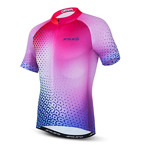 JPOJPO Herren Radtrikot MTB Tops Fahrrad T-Shirt Kurzarm Bike Bekleidung Jacke S-3XL, 5031, L JPOJPO Herren Radtrikot MTB Tops Fahrrad T-Shirt Kurzarm Bike Bekleidung Jacke S-3XL, 5031, L von JPOJPO