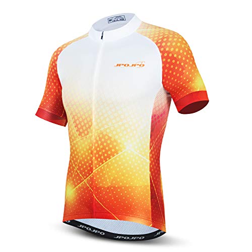 JPOJPO Herren Radtrikot MTB Tops Fahrrad T-Shirt Kurzarm Bike Bekleidung Jacke S-3XL, 5020, L JPOJPO Herren Radtrikot MTB Tops Fahrrad T-Shirt Kurzarm Bike Bekleidung Jacke S-3XL, 5020, L von JPOJPO