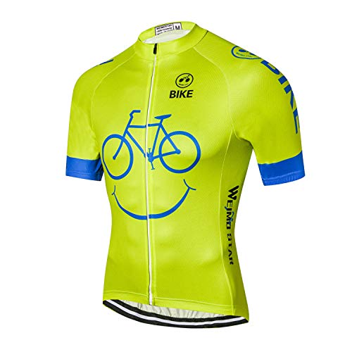 JPOJPO Herren Radtrikot Totenkopf Fahrrad Kurzarm Bekleidung Shirt Tops Quick-Dry S-3XL JPOJPO Herren Radtrikot Totenkopf Fahrrad Kurzarm Bekleidung Shirt Tops Quick-Dry S-3XL von JPOJPO