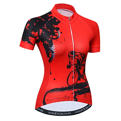 JPOJPO Radtrikot Damen Sommer 2019 Bike Trikot Bekleidung Rennrad Kleidung Shirts Kurzarm Fahrrad Tops JPOJPO Radtrikot Damen Sommer 2019 Bike Trikot Bekleidung Rennrad Kleidung Shirts Kurzarm Fahrrad Tops von JPOJPO