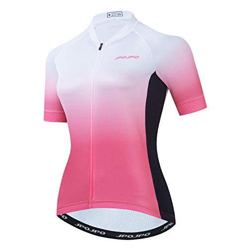 JPOJPO Radtrikot Damen Sommer Pro Team Bike Trikot Bekleidung Rennrad Kleidung Shirts Kurzarm Fahrrad Tops JPOJPO Radtrikot Damen Sommer Pro Team Bike Trikot Bekleidung Rennrad Kleidung Shirts Kurzarm Fahrrad Tops von JPOJPO