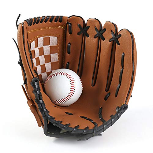 Baseballhandschuh, Sport Pitcher Baseball Handschuhe aus PU-Leder Baseball Glove Batting Handschuhe, Softballhandschuhe für Kinder Baseballhandschuh, Sport Pitcher Baseball Handschuhe aus PU-Leder Baseball Glove Batting Handschuhe, Softballhandschuhe für Kinder von JPYH