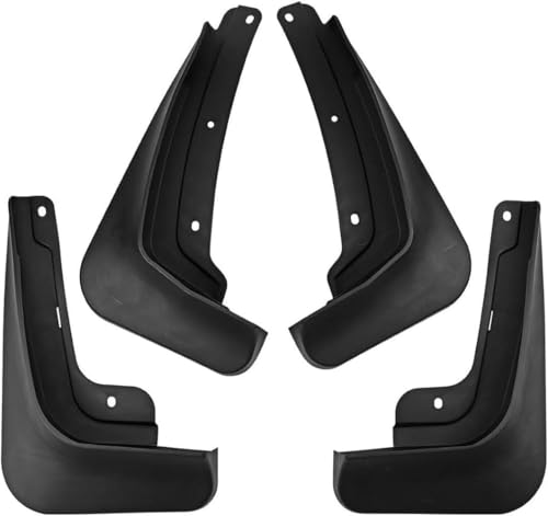 JQHXFDC 4 Stück Auto-Schmutzfänger-Kotflügel - passt für Buick Envision S 2024 2025 Front Rear Mudflaps Splash Guards Black Fender Set Protection von JQHXFDC