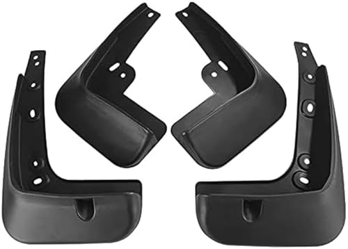 JQHXFDC 4 Stück Auto-Schmutzfänger-Kotflügel - passt für Kia Optima K5 2011 2012 2013 2013 Front Rear Mudflaps Splash Guards Black Fender Set Protection von JQHXFDC