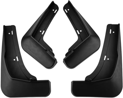 JQHXFDC 4 Stück Auto-Schmutzfänger-Kotflügel - passt für Leading ideal L7 2024 2025 Front Rear Mudflaps Splash Guards Black Fender Set Protection von JQHXFDC