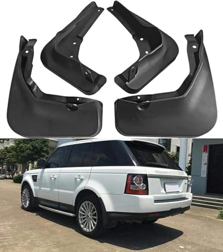 JQHXFDC 4 Stück Auto-Schmutzfänger-Kotflügel - passt für Range Rover Sport L319 2005-2011 L320 2012 2013 2014 L494 2015-2019 Front Rear Mudflaps Splash Guards Black Fender Set Protection JQHXFDC 4 Stück Auto-Schmutzfänger-Kotflügel - passt für Range Rover Sport L319 2005-2011 L320 2012 2013 2014 L494 2015-2019 Front Rear Mudflaps Splash Guards Black Fender Set Protection von JQHXFDC