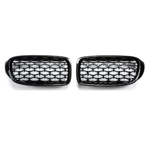 JQHXFDC - Auto Front Niere Kühlergrill Haube Grills Front Niere Diamant Kühlergrill Auto Styling passt für BMW 3 Series GT F34 2012 2013 2014 2015 2016 2017 2018 2019 von JQHXFDC