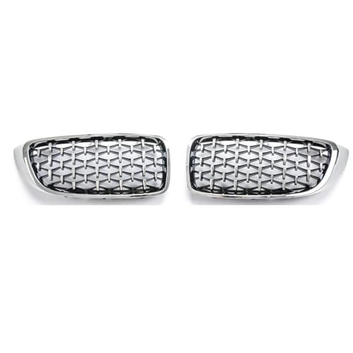 JQHXFDC - Auto Front Niere Kühlergrill Haube Grills Front Niere Diamant Kühlergrill Auto Styling passt für BMW 4 Series F32 F33 F36 F82 F83 M3 M4 14-2 von JQHXFDC