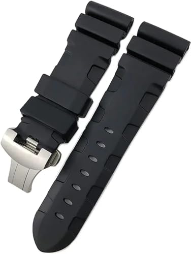 JQQJZLC Gummi -Uhrband 24 mm 26 mm Silikonuhr -Gurt für Panerai Taucher Luminor Pam Grüne Blau wasserdichte Armbracel JQQJZLC Gummi -Uhrband 24 mm 26 mm Silikonuhr -Gurt für Panerai Taucher Luminor Pam Grüne Blau wasserdichte Armbracel von JQQJZLC
