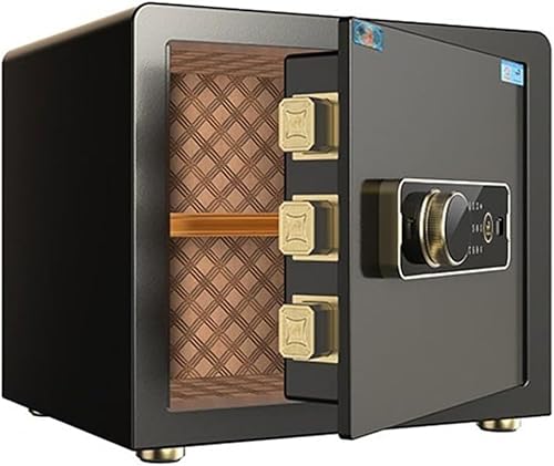 StrongBox Passwort-Abschluss, Code sicherer kleiner Haushalt All-Steel Anti-Diebes-Büro Safe 30 cm in die Wand Invisible Safe Deploy Intelligente Fingerabdruckkennwort Safe Security Safe Strongbox von JQQJZLC