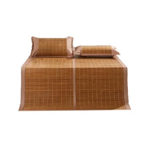 Faltbare doppelseitige Bambusmatte ohne Kissenbezug. Schlafkühlmatte, Einzel- und Doppelschlafmatte für Schlafzimmer und Zuhause von JQUAL